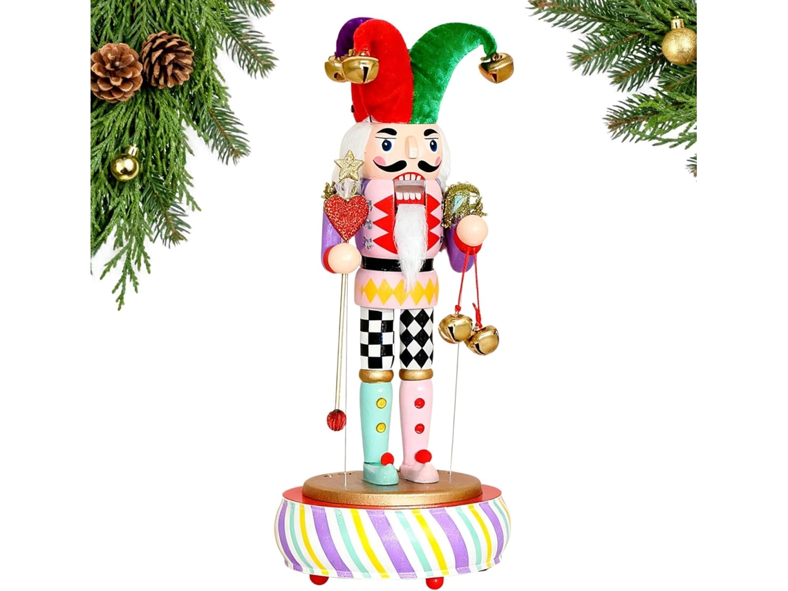 Caja De M Sica Cascanueces Decoraci N Navide A Adorno O Para Coleccionistas Chimenea Escritorio Estante Mesita Noche