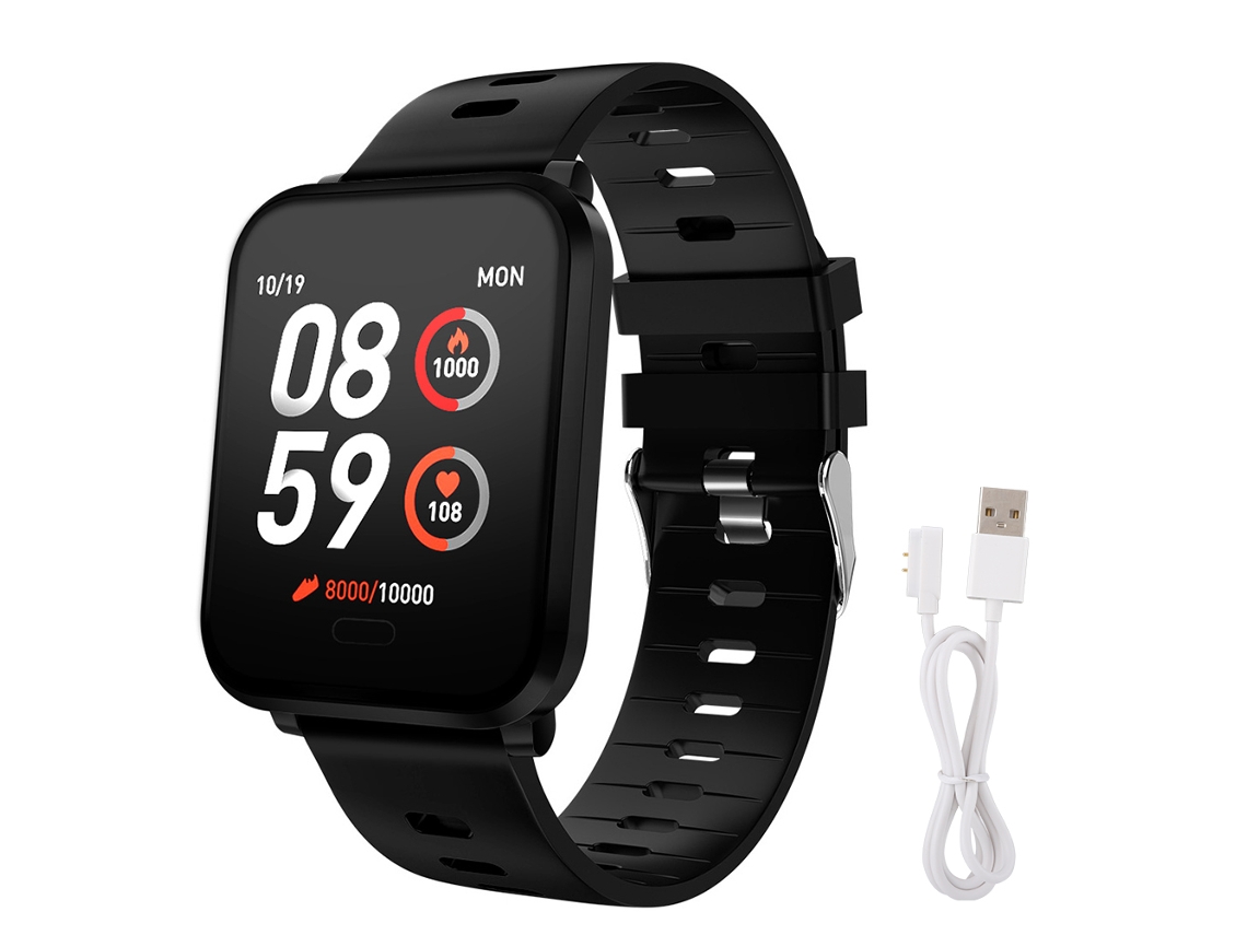Rebe-pulseira Inteligente K10 De 1.3 Polegadas Relógio Com Monitor De Frequência Cardíaca
