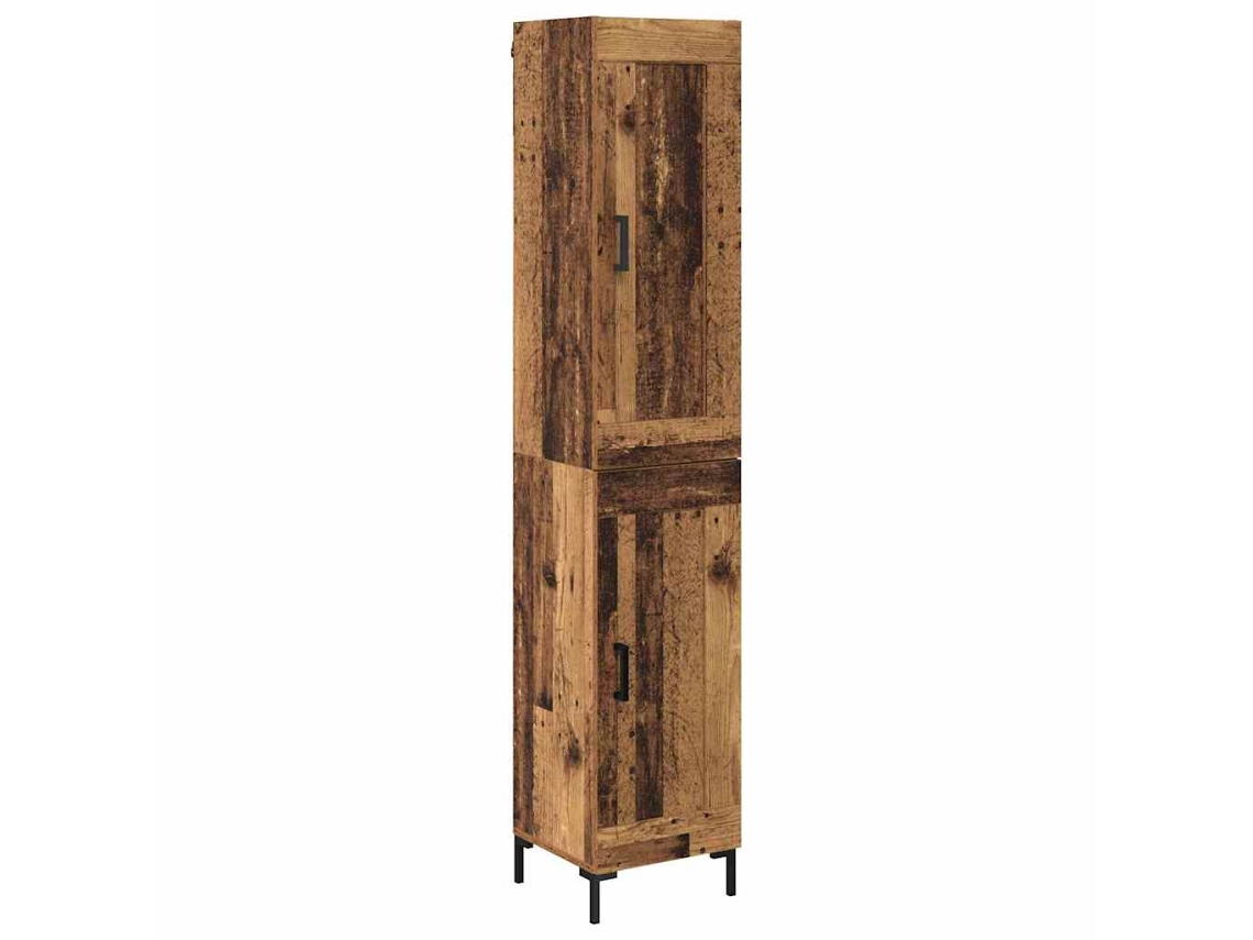 Aparador | Buffet de madera antigua 34,5 x 34 x 180 cm Madera tratada