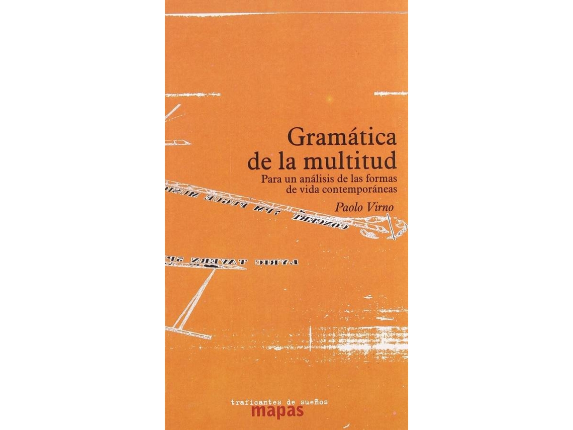 Libro Gramática De La Multitud de Paolo Virno (Español)
