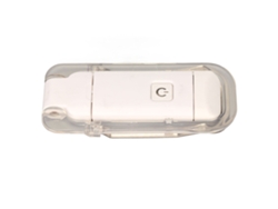 2026-luz De Lectura Clip-on Plegable Rotatoria Con Carga Usb Led Suave Para Cama Viajes Oficina