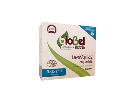 BIOBEL Lavavajillas En Pastilla 25 Pastillas + 5 Gratis