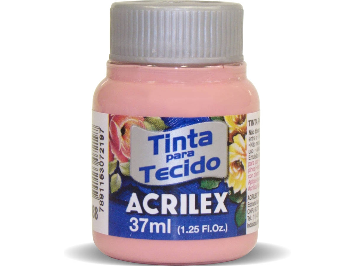 Tinta de Tela Mate Acrilex Rosa (04140/988 37ml)