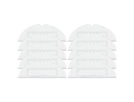 10pcs panos de esfregão descartáveis para aspirador xiaomi roborock s7 t7s plus