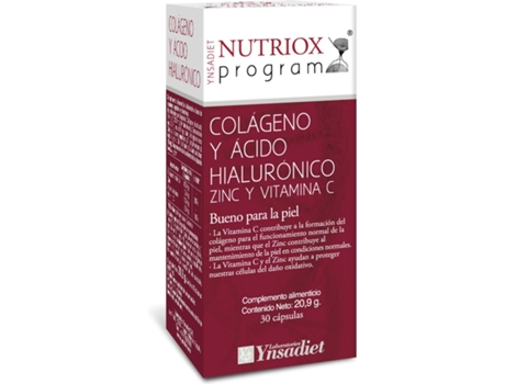 Complemento Alimentar YNSADIET Colageno+Ácido Hialurónico Nutriox (100 g)