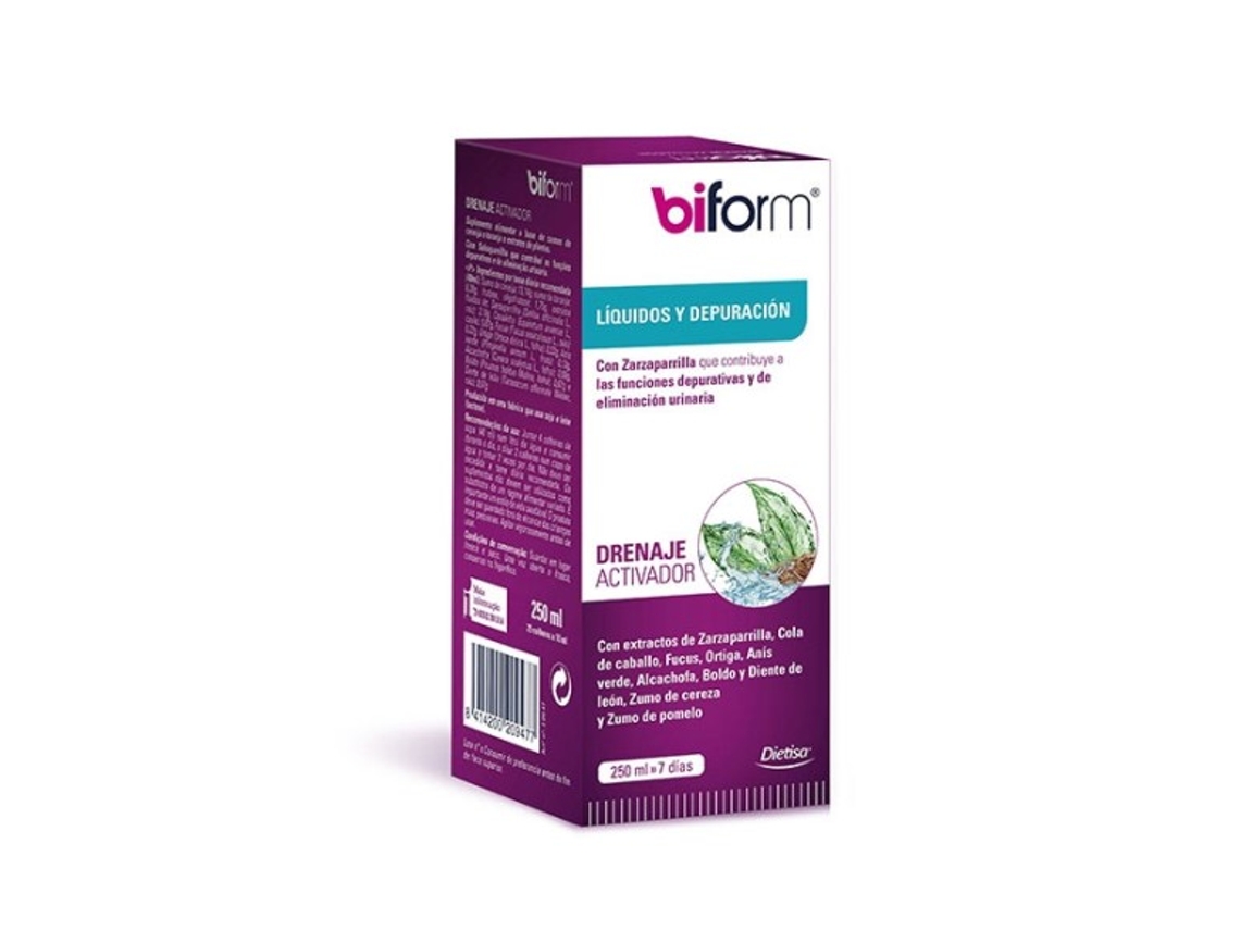 Complemento Alimentar BIFORM Drenagem Cítrico Ativador (250 ml)