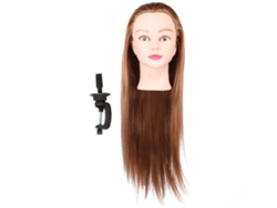 Cabeza De Maniquí De 70cm Para Practicar Estilos De Cabello Y Entrenamiento En Salones