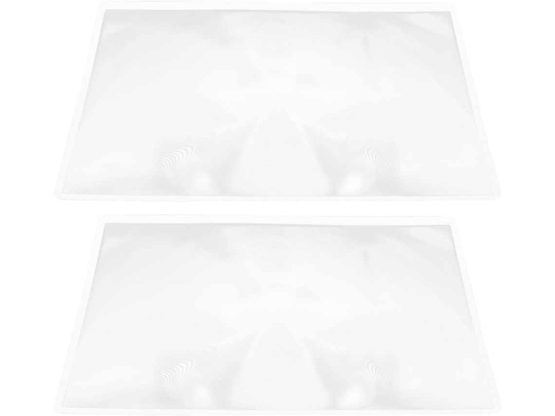 Juego De 2 Lupas De Lectura Grandes De Página Completa 3x 30x21 Cm
