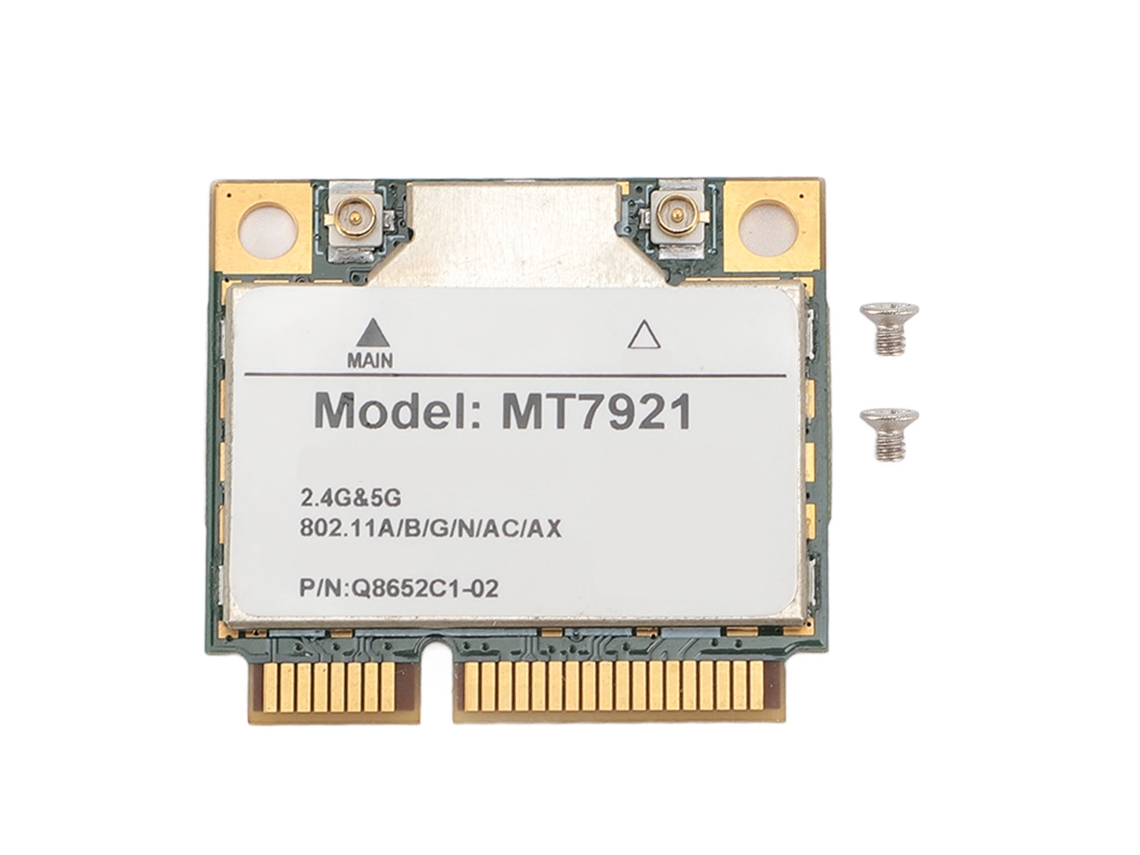 Adaptador De Tarjeta Inalámbrica Wifi 6 5ghz 1200mbps 2.4ghz 574mbps Mini Pcie Bluetooth 5.2