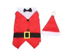 Kkpm-disfraz De Navidad Para Perro Con Gorro Y Luz: Ropa Cómoda Y Divertida Para Fiesta Navideña