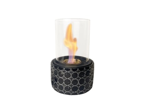Chimenea Bioetanol CHAMA VERMELHA PURLINE Decorativa Ares 750 W