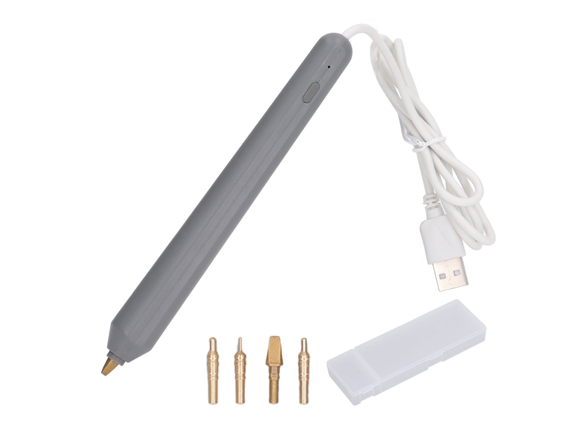 Lápiz Térmico Usb Para Estampar Y Repujar - Herramienta Para Manualidades Diy