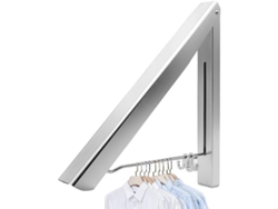 2026-linjou Perchero Plegable Y Extensible Para Ropa Interior, 60 Libras, Plata