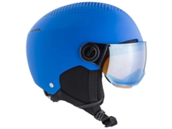 Casco ALPINA SNOW Capacete Zupo Visor Q Lite Azul 51-55 cm