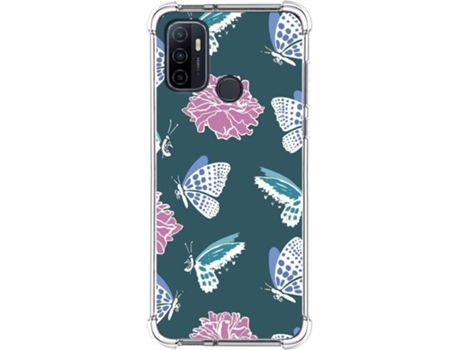 Carcasa Oppo A53 TUMUNDOSMARTPHONE Dibujos Antigolpes Flores 10 Multicolor