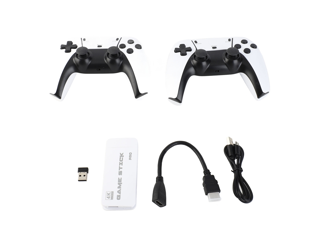 Consola Retro Con Mando Inalámbrico, Portátil Para Tv, Salida 4k A 60 Fps, 20.000 Juegos.