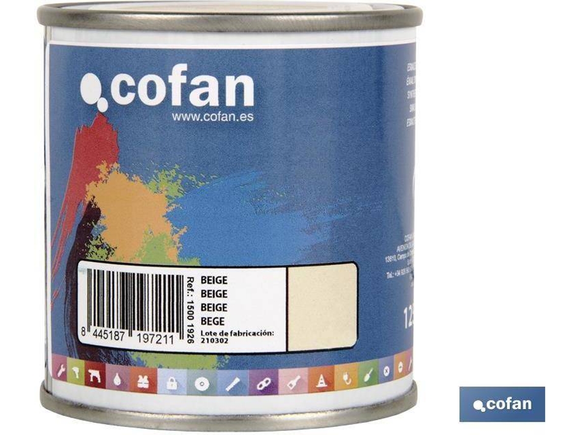 Esmalte Sintético COFAN Beige   (125 ml)