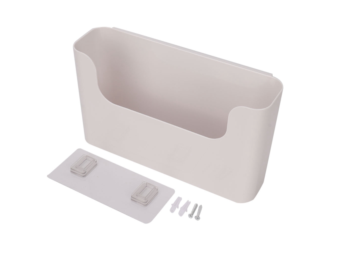 Estante De Almacenamiento En Pp Para Pared (organizador De Cubiertos, Uso En Baño Y Cocina)