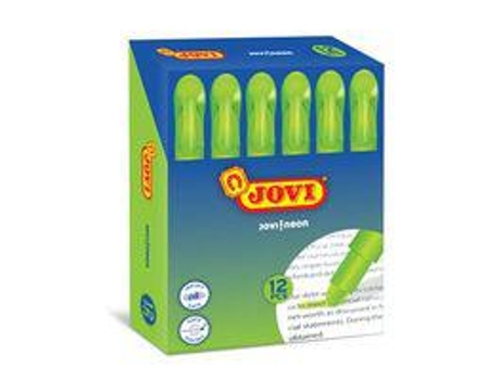 Pack 12 Marcadores Fluorescentes Cera Gel Verde