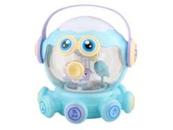 Máquina de cuentos para bebés con música y luz - Juguete educativo temprano y tambor de aplausos