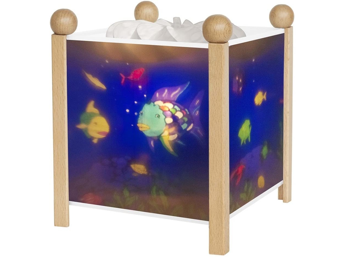 Luz Quitamiedos TROUSSELIER (Madera - Azul - 16 x 16 x 16 cm)