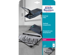 Papel Fotográfico AVERY Transparant A4 25 Sheets