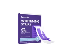Tiras blanqueadoras para manchas moradas en los dientes