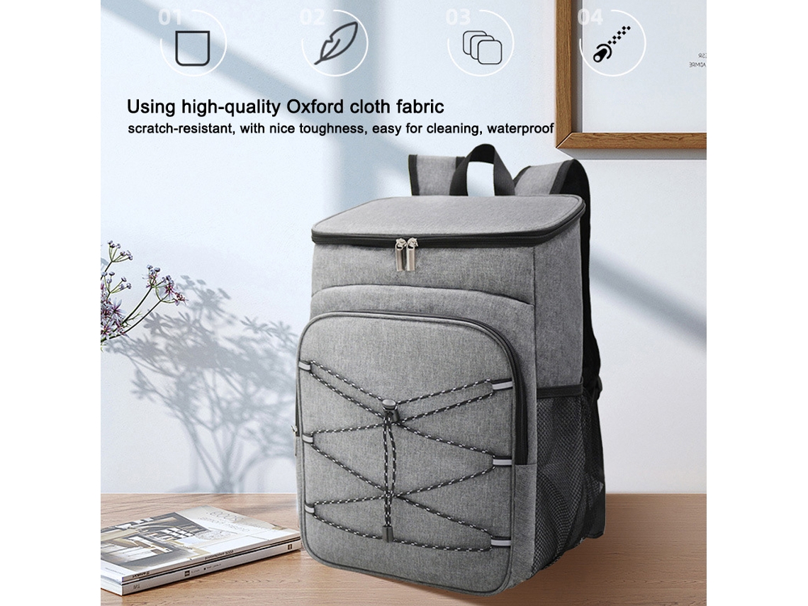 Mochila Nevera Ligera E Impermeable Para Acampar, Hacer Picnics, Senderismo Y Viajes Al Aire Libre.