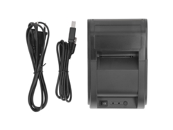 Impresora Térmica De Recibos De 58 Mm, Usb, Bluetooth, Alta Velocidad, Alta Definición, 100-240 V, Enchufe Europeo.