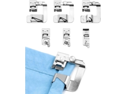6 márgenes de costura: 3 estrechos de 3/4/6 mm + 3 dobladillos enrollados de 4/8 8/8 pulgadas ZYBLSSBB