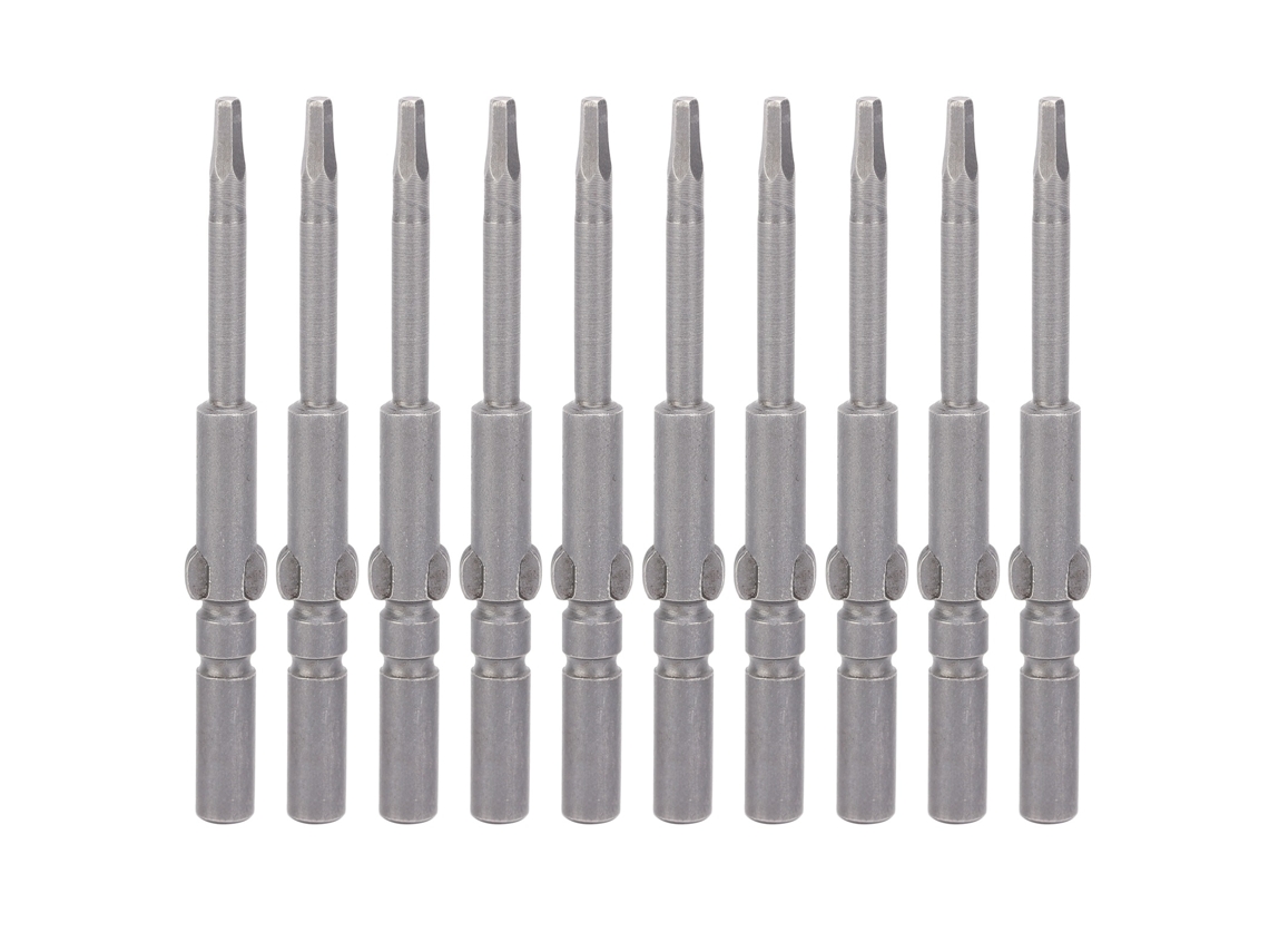 10 Piezas Brocas De Destornillador Eléctrico Magnéticas Repuesto Hexagonal 2mm Accesorios Herramientas Manuales