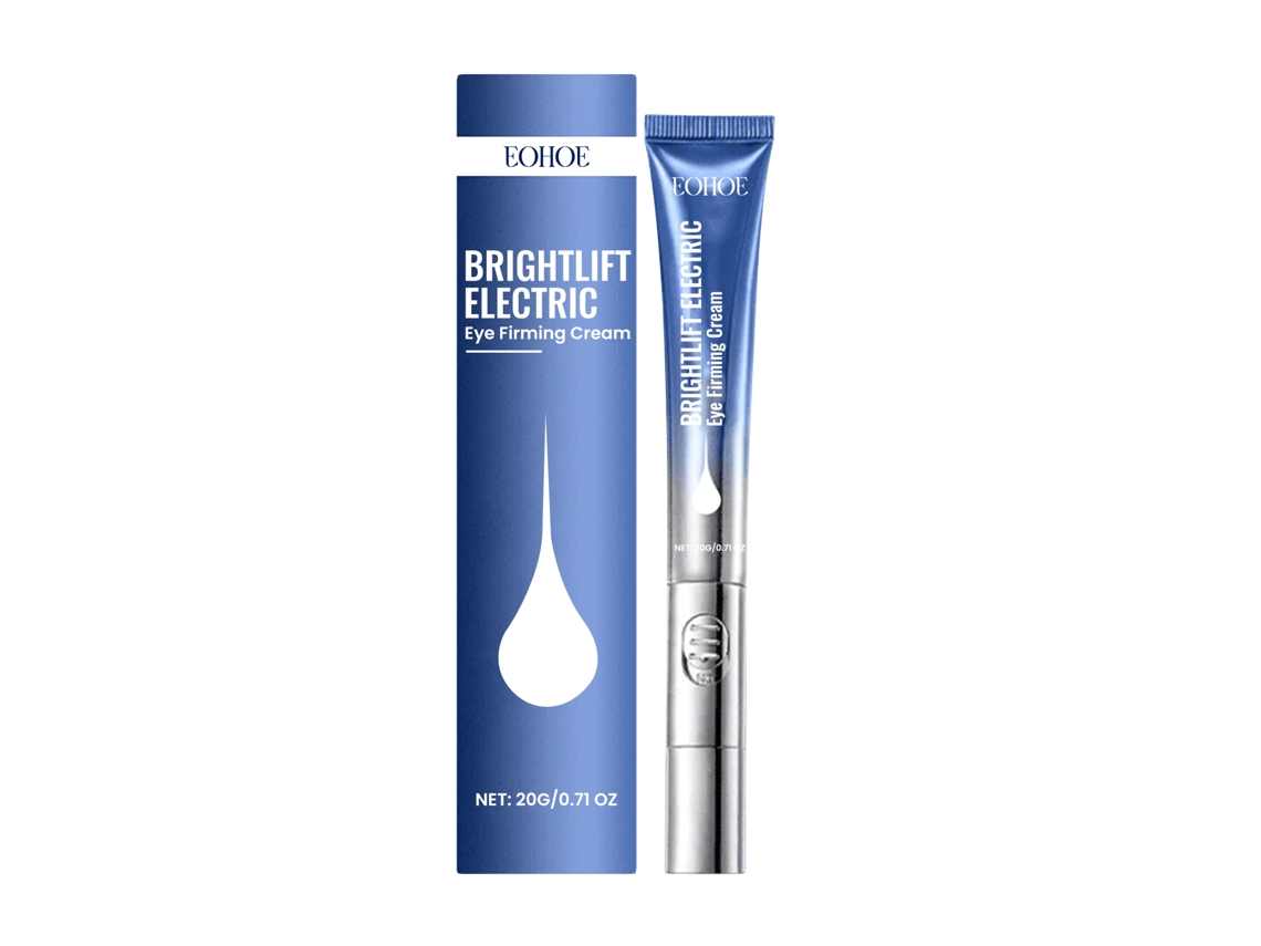 Crema reafirmante antiarrugas eléctrica para el contorno de ojos