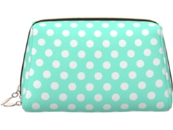 Cartera de piel para mujer con cierre de cremallera y estampado de margaritas E/BRAND