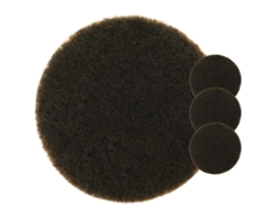 Fieltro Adhesivo Para Muebles Redondo 34Mm Marrón 4 Unidades PRIMEMATIK.COM