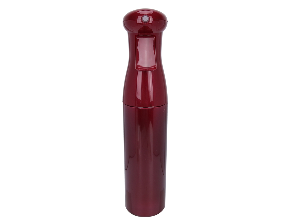 Botella De Spray De Peluquería 250ml Para Salón Herramientas De Estilismo Con Mists Fino Rojo