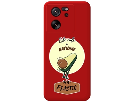 Funda para Xiaomi Xiaomi 13T TUMUNDOSMARTPHONE Silicona Líquida Rojo