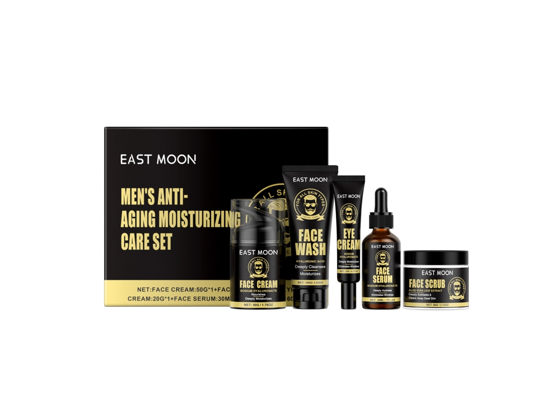 Kit completo y eficaz para el cuidado facial masculino