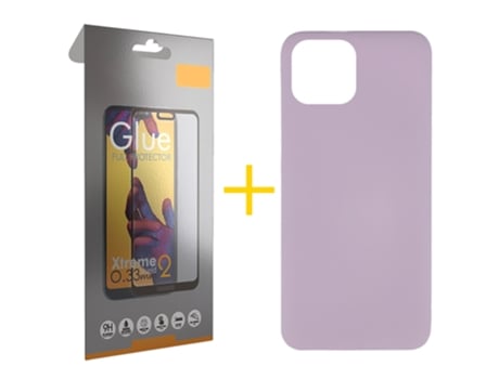 Conjunto de Protector de Pantalla para iPhone 11 Pro Max GANDY Morado (1un)