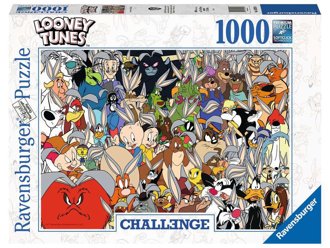 Puzzle RAVENSBURGER Looney Tunes rompecabezas 1000 pieza(s) Dibujos