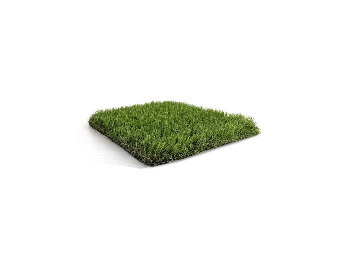 Césped Artificial Almería 40mm | Estera Decorativa De Hierba Artificial 2m (ancho) X 1m (largo) : 2 M2