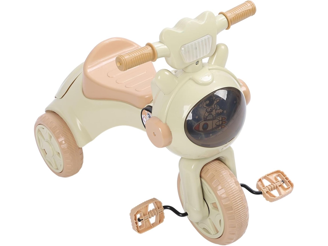 Triciclo Eléctrico Plegable Para Niños Pequeños Con Música Y Luces | Bicicleta Interactiva De 3 Ruedas