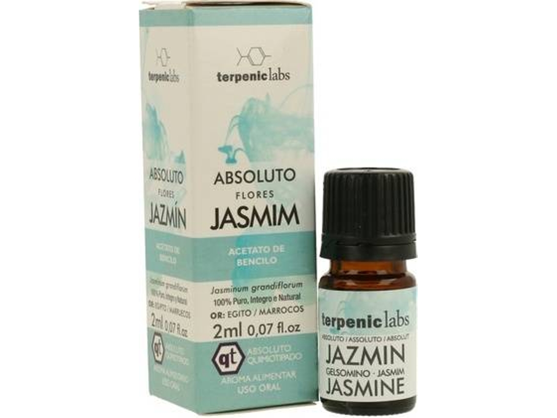 Aceite Essencial TERPENIC Absoluto Jasmim (2 ml de óleo essencial (Jasmim))