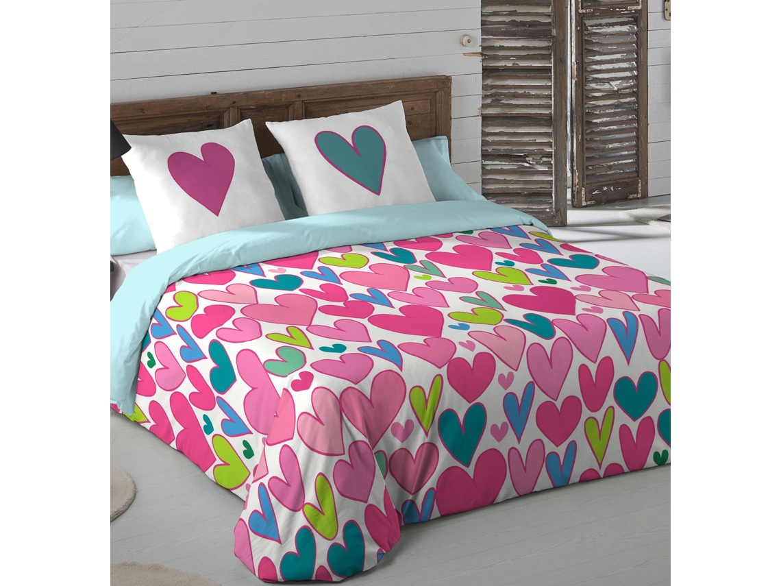 Funda Nórdica Estampada Cama 180 Algodón Extra Suave Fabricado En España Foraning ICEHOME
