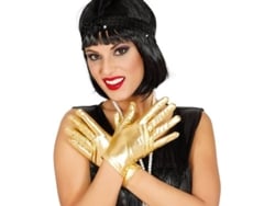 Guantes DISFRAZZES Oro (22 cm)