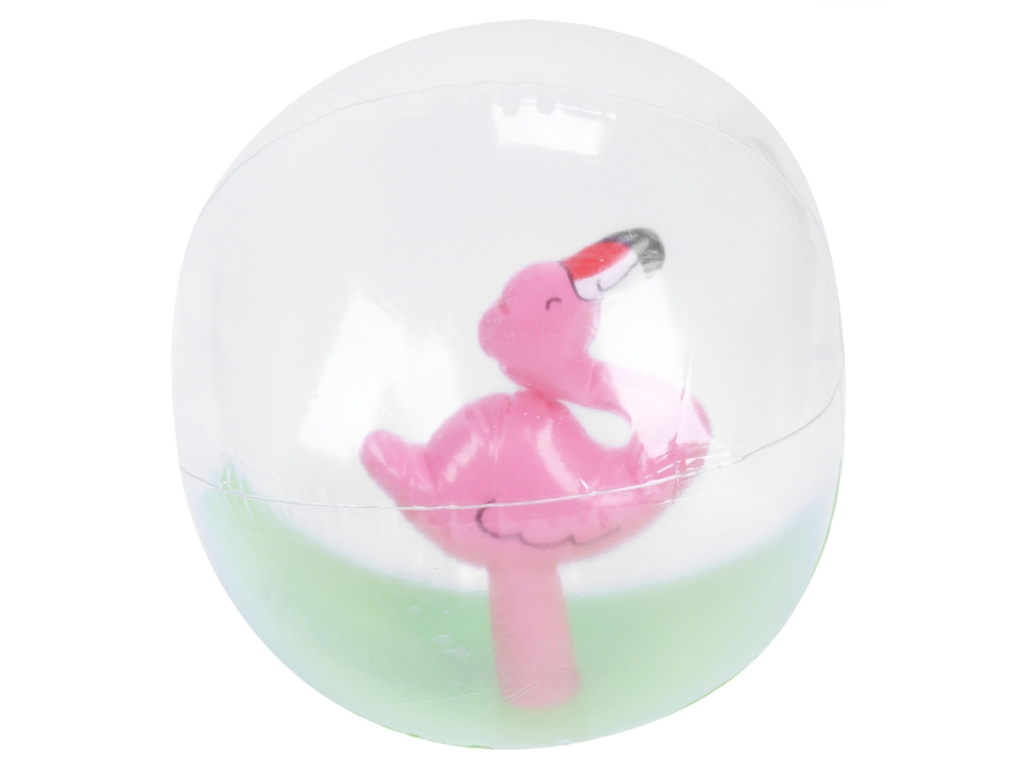 Pelota hinchable 3D transparente para playa, piscina, fiestas infantiles y verano