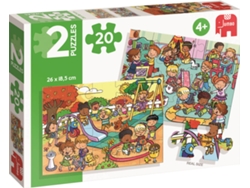 Puzzle JUMBO Parck y Playground (20 Piezas)