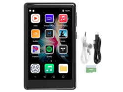 Reproductor MP3/MP4 Bluetooth Yizhood Mp03 de 4.0 pulgadas, 32 GB de ROM y 32 GB de TF (negro)