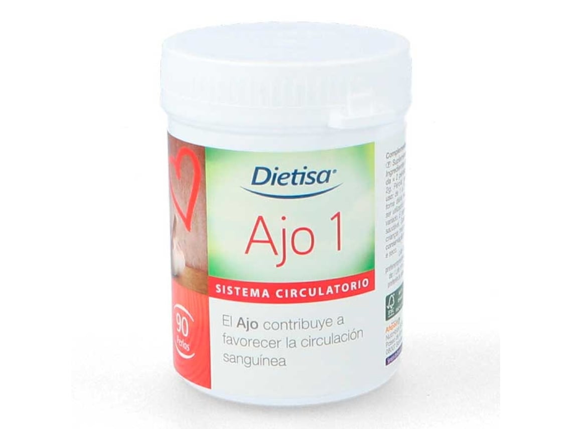Complemento Alimentar DIETISA Alho (90 pérolas)
