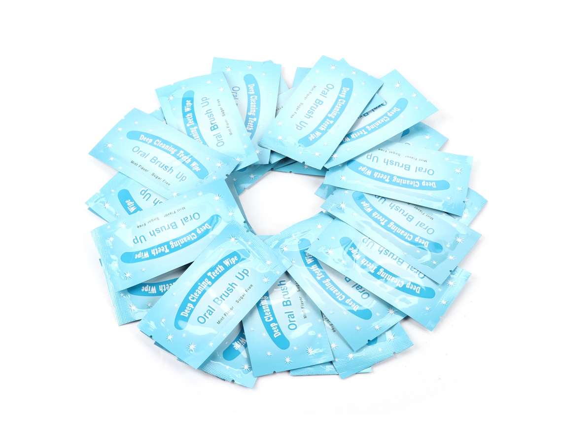 50 toallas de limpieza dental para limpieza profunda de dientes e higiene bucal