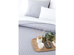 Colcha Boutí Microfibra 4 Estaciones Cama 140/150/160- 250X260cm Piqué Gris claro TODOCAMA